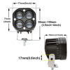 Προβολέας οχημάτων LED - R-D12603-A1 - 110047 - Image 2
