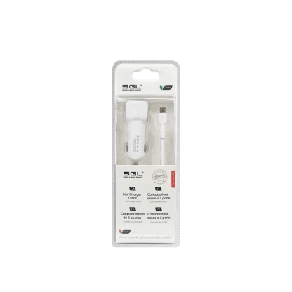 Φορτιστής αυτοκινήτου - Micro USB - 1m - V8-D13 - 110206 - Image 3