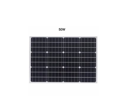 Μονοκρυσταλλικό ηλιακό πάνελ - Solar Panel - 50W - 676128 - Image 3