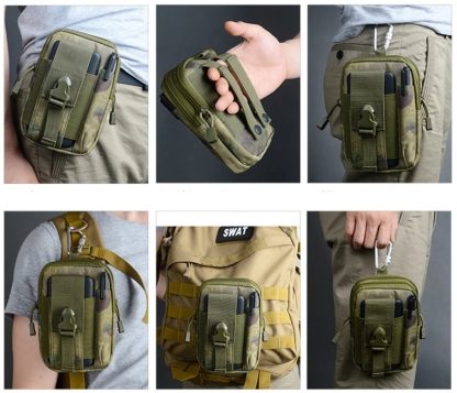 Τσαντάκι ζώνης - BL135 - 270508 - Army Beige - Image 2