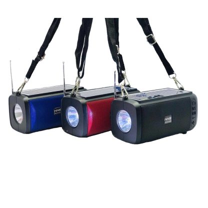 Ασύρματο ηχείο Bluetooth - Solar - NS123S - 881391 - Black - Image 3