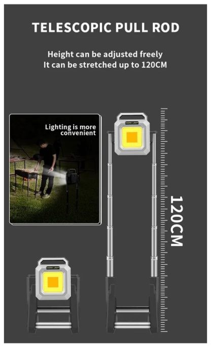 Επαναφορτιζόμενος προβολέας εργασίας LED - G10-LED - 416146 - Image 4