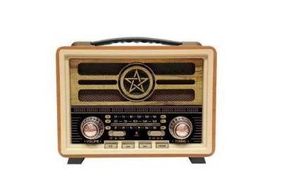 Επαναφορτιζόμενο ραδιόφωνο Retro - MD-2026 - 120257 - Yellow - Image 2