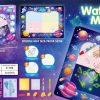 Μοκέτα ζωγραφικής - Water magic & Glow - QZ-066 - 760019 - Image 2
