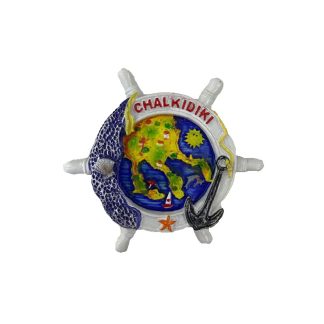 Tουριστικό μαγνητάκι Souvenir – Σετ 12pcs - Resin Magnet - 678086