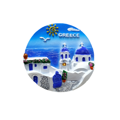 Tουριστικό μαγνητάκι Souvenir – Σετ 12pcs - Resin Magnet - 678245