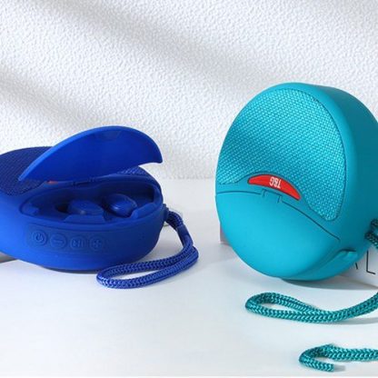 Ασύρματο ηχείο Bluetooth με ακουστικά - TG-808 - 883808 - Blue - Image 2