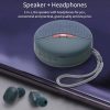 Ασύρματο ηχείο Bluetooth με ακουστικά - TG-808 - 883808 - Grey - Image 2