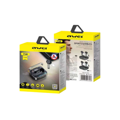 Ασύρματα ακουστικά Bluetooth με θήκη φόρτισης - T58 - Awei - 888766