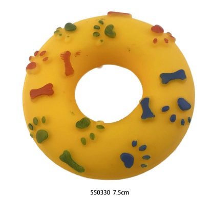 Παιχνίδι σκύλου Latex κρίκος - 7.5cm - 550330