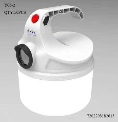 Επαναφορτιζόμενος φακός & φαναράκι LED – Y06-2 - 182615 - Image 3