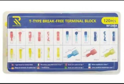 Σετ τερματικά καλωδίων T-TYPE - 120pcs - 675121TK - Image 3