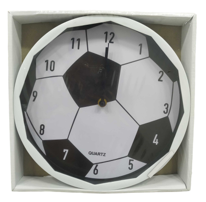 Ρολόι τοίχου - Soccer - XH-6629 - 166290 - White - Image 2