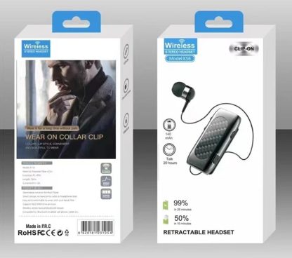 Ασύρματο ακουστικό Bluetooth - K56 - 231056 - Silver - Image 2