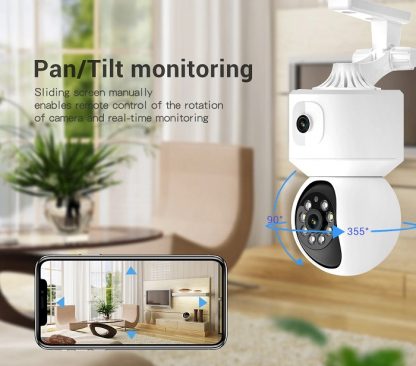 Κάμερα ασφαλείας IP Dual - Security Camera - WiFi - 322039 - Image 2