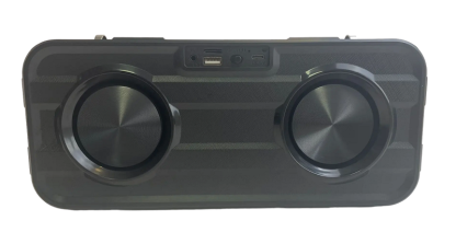 Ασύρματο ηχείο Bluetooth με 2 μικρόφωνα Karaoke - WS950 - 810248 - Black - Image 2