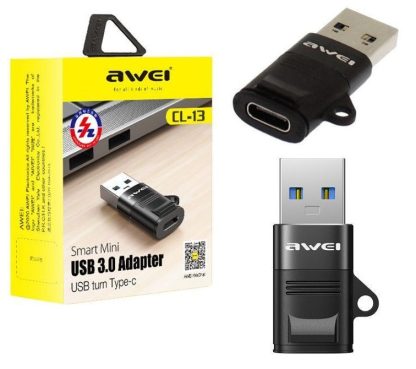 Αντάπτορας USB-A σε Type-C  - CL-13 - AWEI - 888094 - Image 2