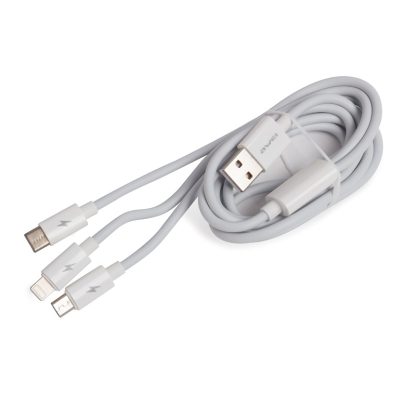 Καλώδιο φόρτισης & data 3in1 - Fast Charge - CL-972 - 1.2m - AWEI - 888155 - Image 2
