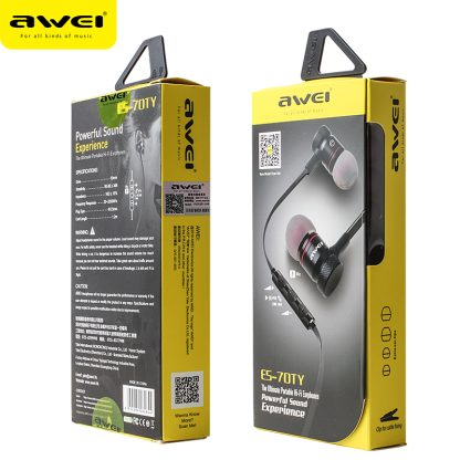 Ενσύρματα ακουστικά - ES-70TY - AWEI - 889244 - Image 2