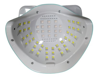 Φουρνάκι νυχιών UV/LED - 288W - 58LED - SUNY01PRO - 910204 - Green - Image 2