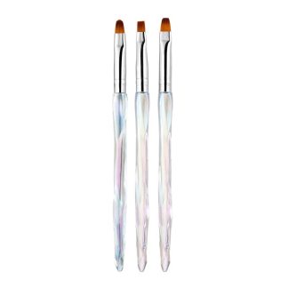 Σετ πινέλα μανικιούρ Nail Art - B111 - 3pcs - 910471