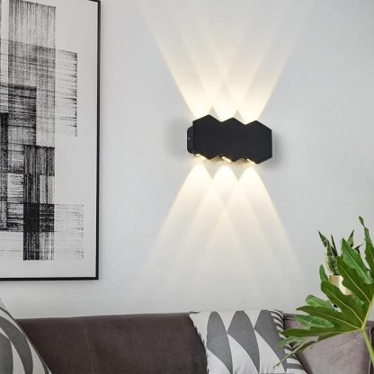 Επιτοίχιο φωτιστικό LED - Απλίκα - Warm White - 1003-6 - 941075 - Image 2