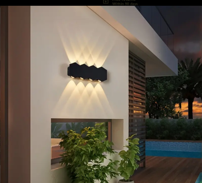 Επιτοίχιο φωτιστικό LED - Απλίκα - Warm White - 1003-8 - 941082 - Image 2