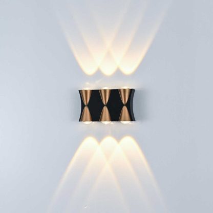 Επιτοίχιο φωτιστικό LED - Απλίκα - Warm White - 1014-6 - 941211 - Image 2
