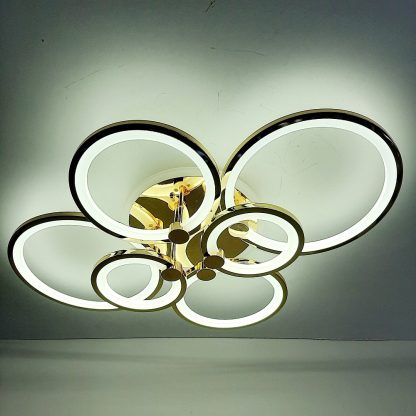 Φωτιστικό οροφής LED - Πλαφονιέρα με Dimmer - 5131-6GD - 943673 - Image 2