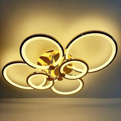 Φωτιστικό οροφής LED - Πλαφονιέρα με Dimmer - 5131-6GD - 943673 - Image 3