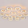 Φωτιστικό οροφής LED - Πλαφονιέρα με Dimmer - 5156-15WH - 943734 - Image 5