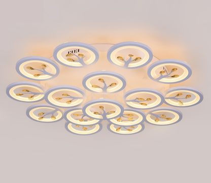 Φωτιστικό οροφής LED - Πλαφονιέρα με Dimmer - 5156-15WH - 943734 - Image 5