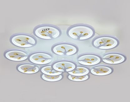 Φωτιστικό οροφής LED - Πλαφονιέρα με Dimmer - 5156-15WH - 943734 - Image 3