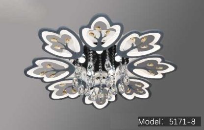 Φωτιστικό οροφής LED - Πλαφονιέρα με Dimmer - 5171-8WH - 943758 - Image 3