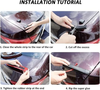 Αυτοκόλλητη ταινία Lip Spoiler προφυλακτήρα - R-Z14202-B - 140112 - Image 3