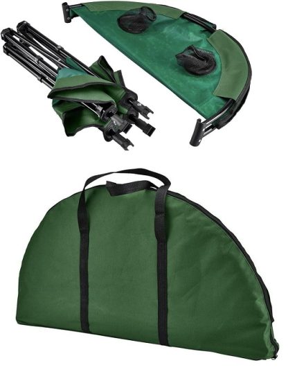 Πτυσσόμενο τραπέζι camping υφασμάτινο - 2031 - 170150 - Black - Image 2