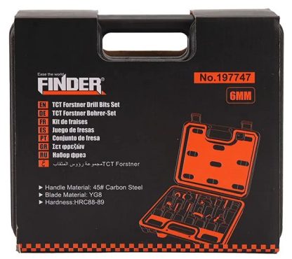 Σετ φρέζες ξύλου για ρούτερ - 12pcs - Φ6mm - Finder - 197747 - Image 4