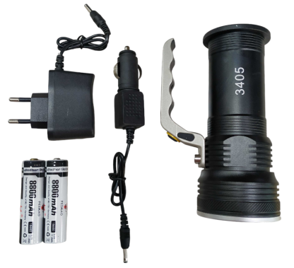 Επαναφορτιζόμενος φακός LED - 405 - 200323 - Image 2
