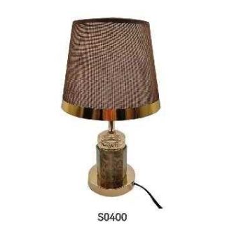 Επιτραπέζιο φωτιστικό - Πορτατίφ - S0400 - 303482 - Gold/Brown