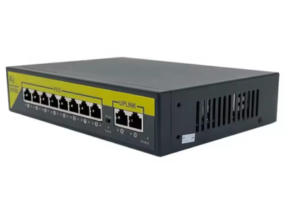 Switch καταγραφικού POE με 8 υποδοχές - 10/100Mbps - 300020 - Image 2