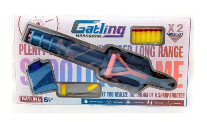 Παιδικό όπλο στόχου με σφαίρες gel & αξεσουάρ – Soft Gun – 2in1 - A0076 - 306122 - Image 2