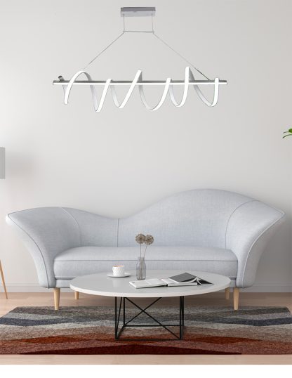 Φωτιστικό οροφής τραπεζαρίας LED - 2134 - 430654 - Image 2