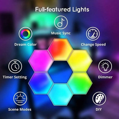 Smart φωτιστικό DIY Bluetooth ατμοσφαιρικό - 431422 - Image 2