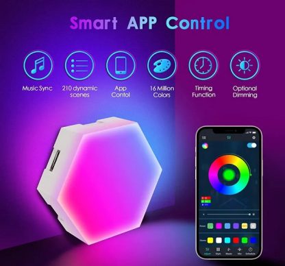 Smart φωτιστικό DIY Bluetooth ατμοσφαιρικό - 431422 - Image 5