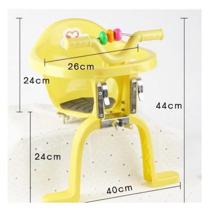 Παιδικό κάθισμα ποδηλάτου - S70-56 - 652930 - Yellow - Image 4