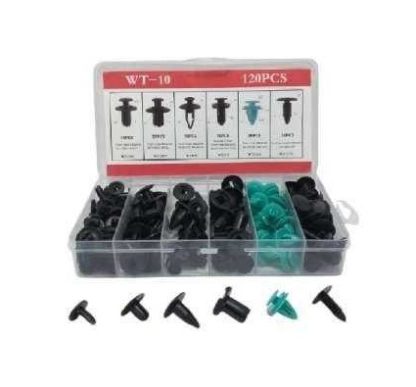 Σετ συνδετήρες αυτοκινήτου 6 τύπων - 120pcs - CD172702 - 727027 - Image 2