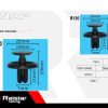 Σετ συνδετήρες αυτοκινήτου - 10pcs - R-F16101-19 - 180861 - Image 2