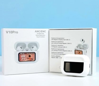 Ασύρματα ακουστικά Bluetooth με θήκη φόρτισης - V10 - 811313 - White - Image 4