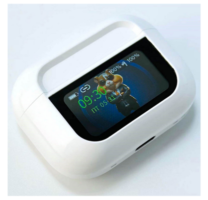 Ασύρματα ακουστικά Bluetooth με θήκη φόρτισης - V10 - 811313 - White - Image 2