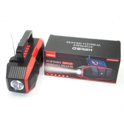 Ασύρματο ηχείο Bluetooth - KMS-118 - 886038 - Red - Image 3